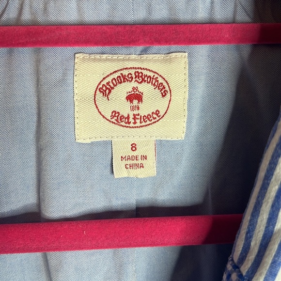 Brooks Brothers Patchwork Buffalo Plaid Blue Quilted Blazer Jacket Preppy Cotton - Picture 5 of 14